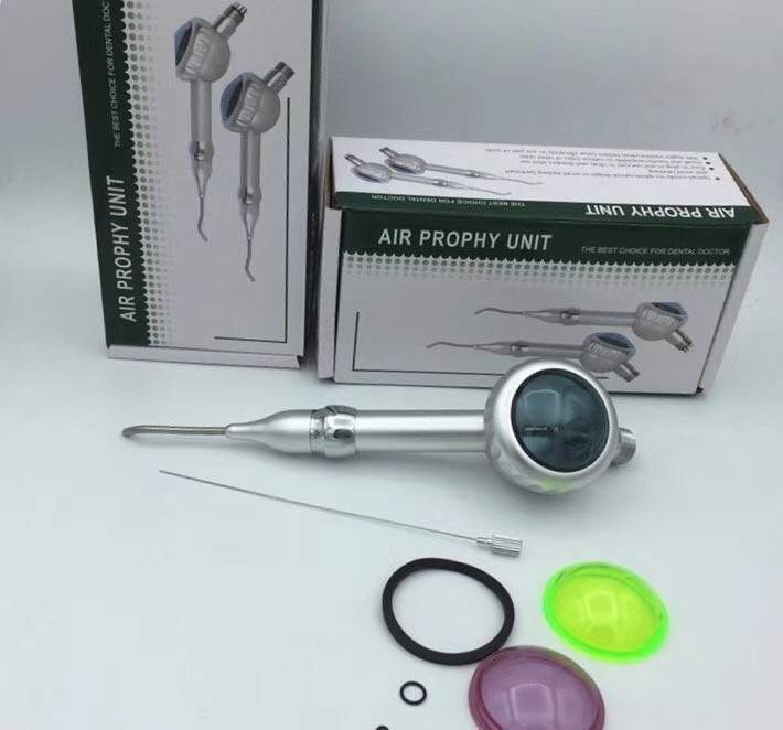 Air Polisher Prophy Unit sander gun cleaning powder Dental metal Air prophy