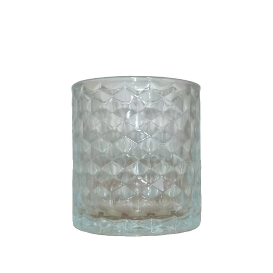 China Factory Wholesale  Clear Glass Votive Candle Holders Candle Jars