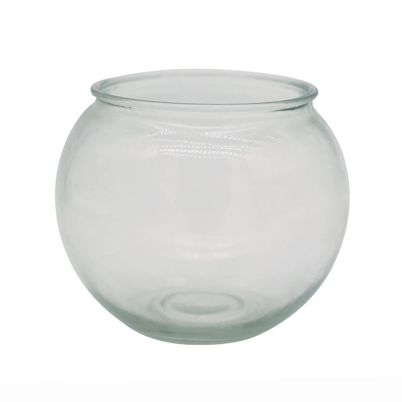 Hot selling glass bowl vases & fish bowl for home decoration flower vases