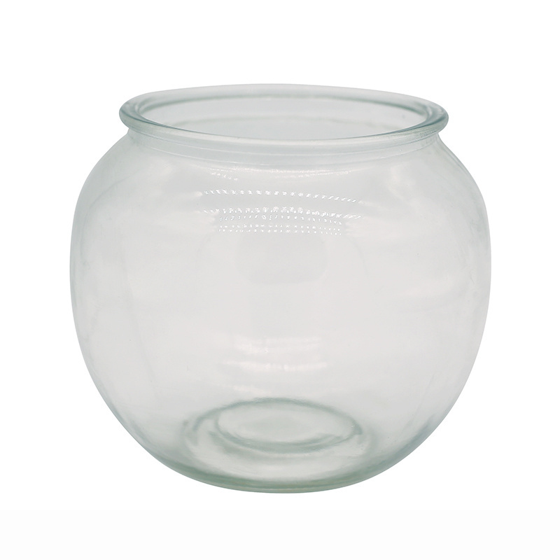 Hot selling glass bowl vases & fish bowl for home decoration flower vases