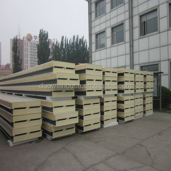 China Duowei PU Polyurethane Sandwich Panels for Roof