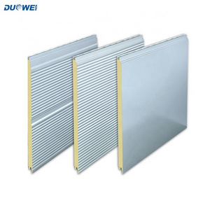 DUOWEI Fire-Proof and Water-Proof PIR PUR Polyurethane Sandwich Panel for Roof and Wall