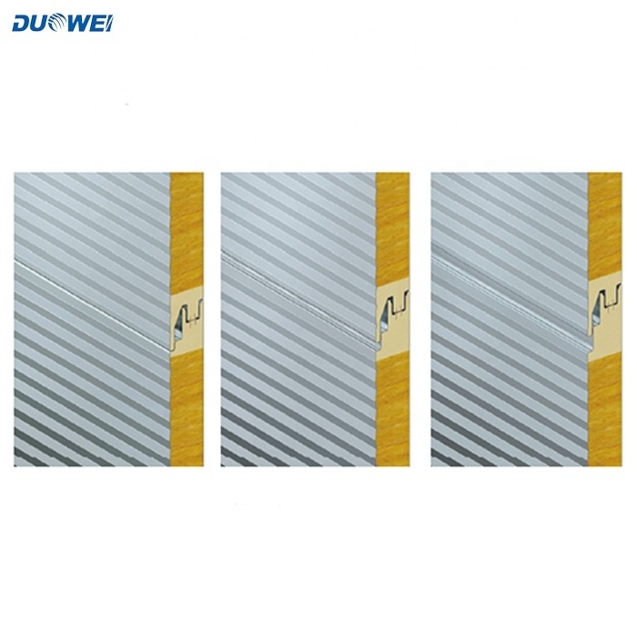 DUOWEI Fire-Proof and Water-Proof PIR PUR Polyurethane Sandwich Panel for Roof and Wall