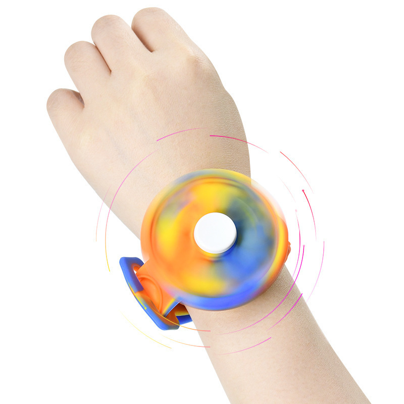 M288 Rotatable Pop Fidget wristband Sensory Toys rotating bubble hand watch bracelet Stress Relief Pop Fidget Toy