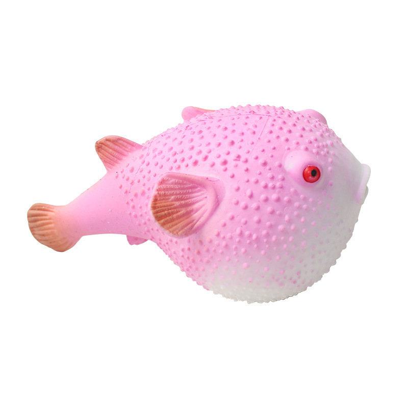 S2724 Creative decompression Puffer pinch toy ocean slow rebound children's small gift decompression vent ball cross-border