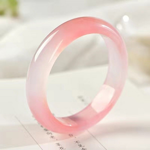 Natural Jadeite Bangle Healing Bracelet Women Fine Jewelry Genuine Pink Certified Burma Jade Stone Bangles