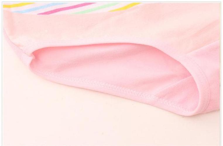 Hot selling Children's Panties Children's Girls panties Solid cotton 1-13 year old children's girls panties