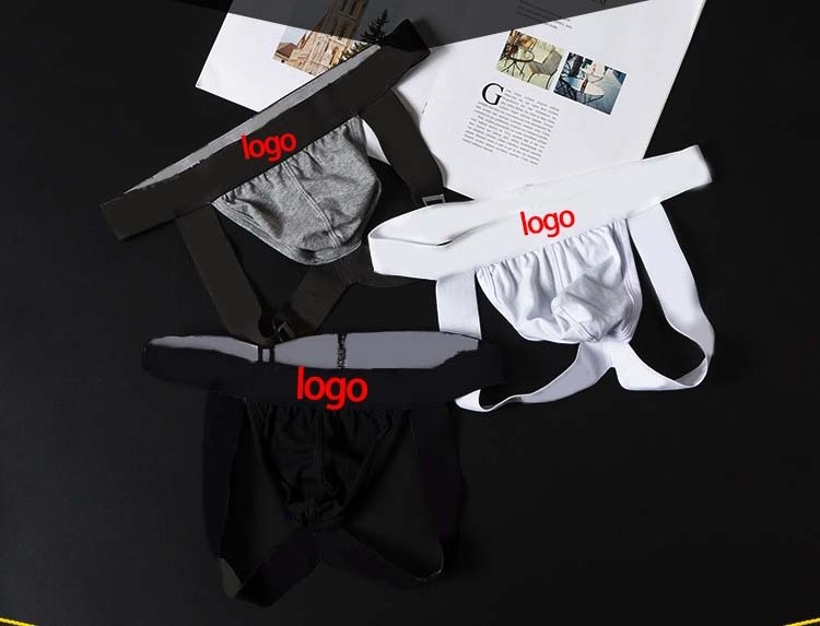 Men's thong lettering character low-rise interest double-thong underwear cotton T pants men's briefs