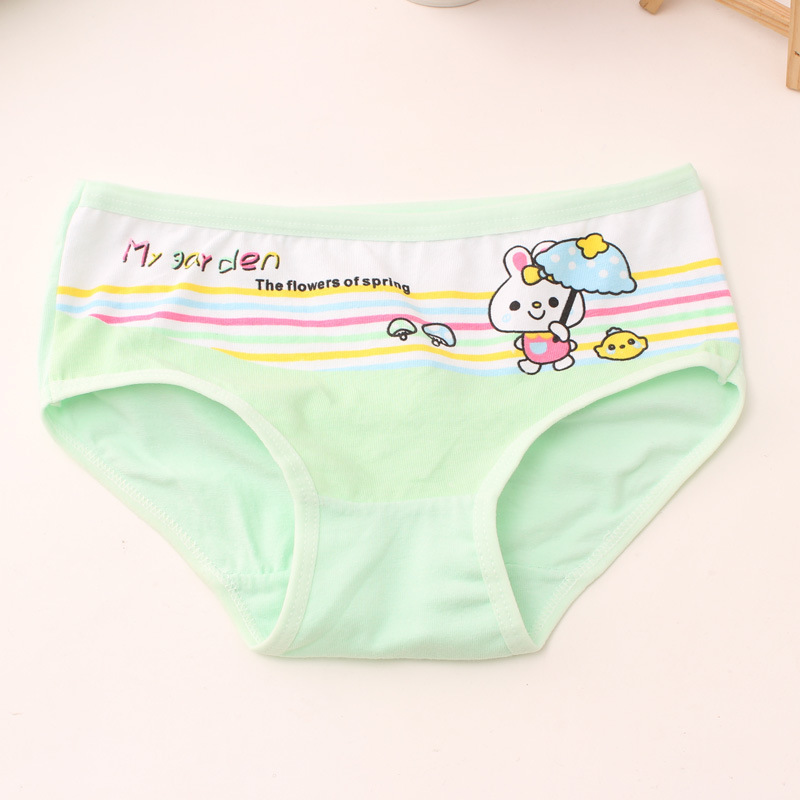 Hot selling Children's Panties Children's Girls panties Solid cotton 1-13 year old children's girls panties