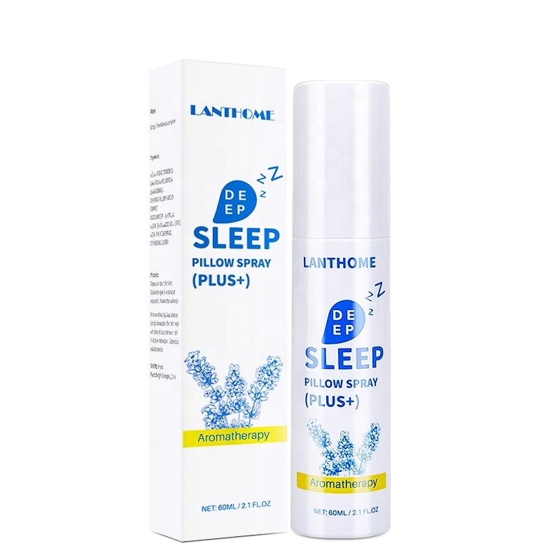 Wholesale low Price LANTHOME Natural Herbal Lavender Relaxing Physically Mentally Sleeping Pillow chloroform Spray