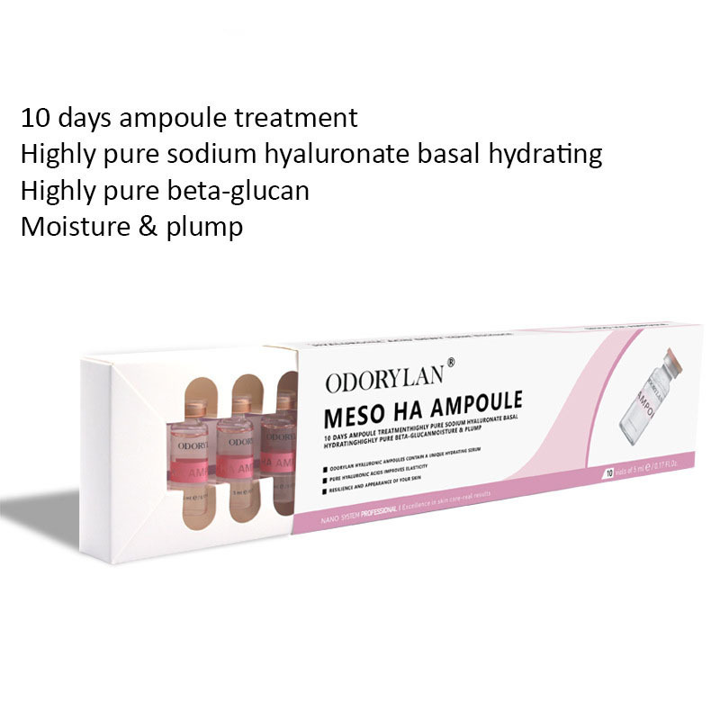 High Quality Meso Ampoule Hyaluronic Moisturizing  Hyaluronic Gel Anti Wrinkle Hyaluronic Acid Kit