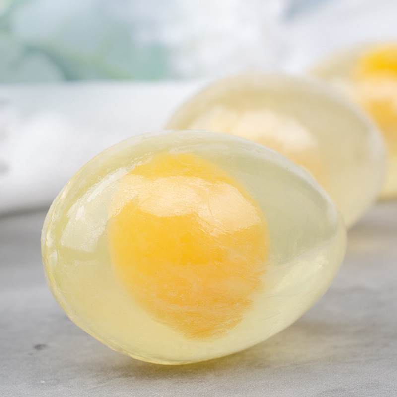 Skin Care Beauty Customized logo Organic Herbal Glycerine Handmade Egg Shape Soap Collagen Whitening Soap