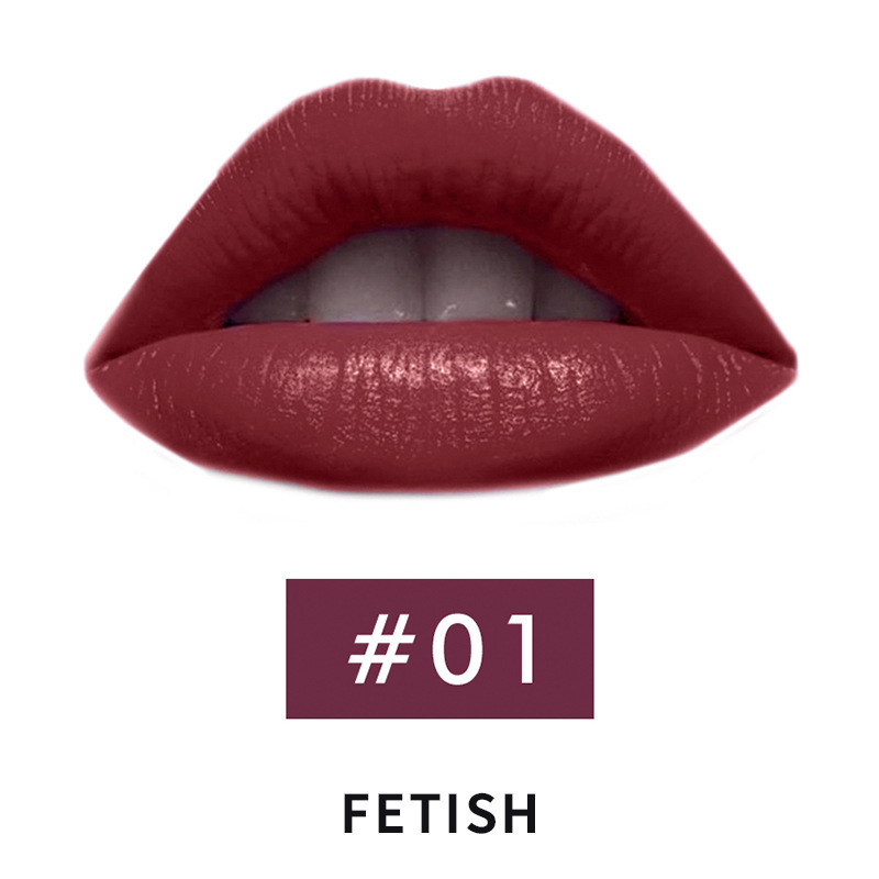 Perfect Brands Makeup Penis Shape Mushroom Moisture Waterproof Cosmetic Rouge Matte Lipstick