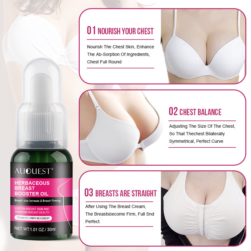 Plus Size Breast Lift Massage Serum Big Boobs Instant Effective Firming Breast Booster Enlarging Oil