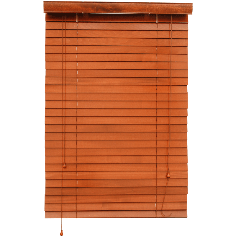 Wood Blinds 50mm Real Hard Wood Basswood Timber Venetian Wood Blinds