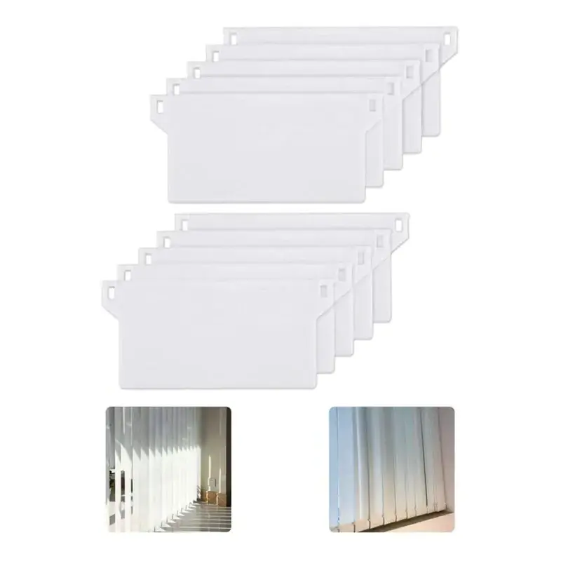 Plastic Base Plate 127mm Vertical Blind Bottom Weights Slats For Vertical Blind Accessories