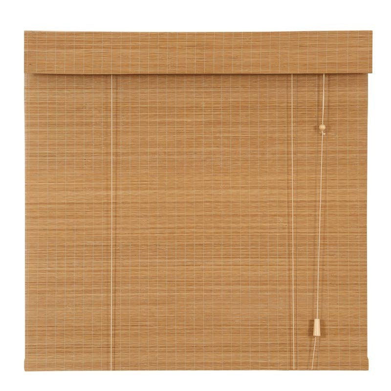 Chinese Bamboo Roller Blinds Blackout Roller Curtains Shades for Windows Daylight Customized Nature Bamboo Window Blinds