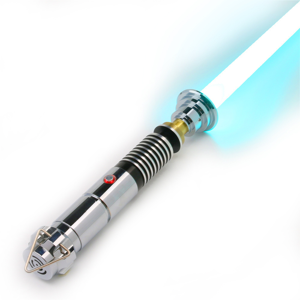 Dupengda Luke' V1 Lightsaberheavy dueling blade dual lightsaber with high sensitive smooth swing for mace windu toy for kids