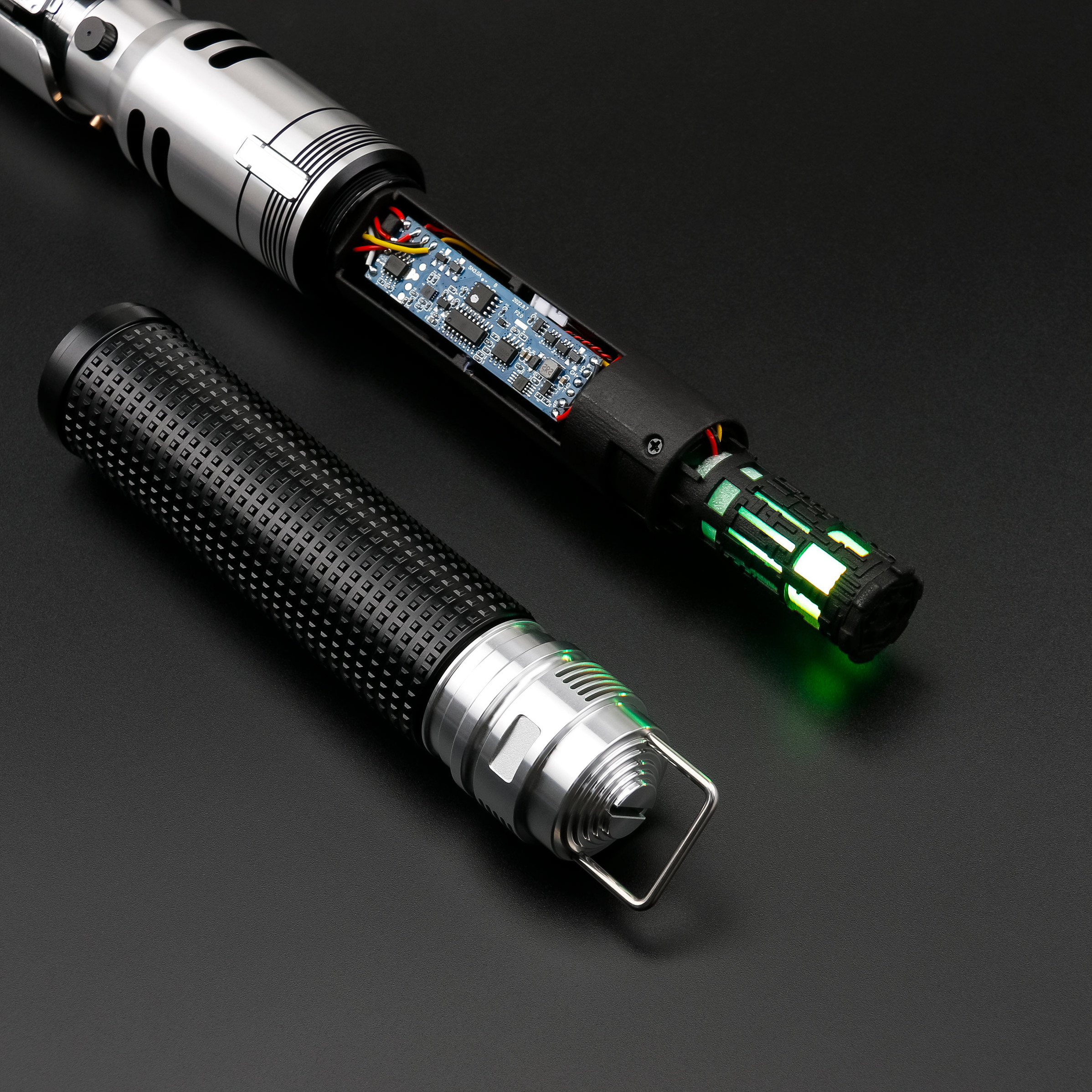 Dupengda Cal V4 Smooth Swing LED Sword Metal Hilt Dueling Neopixel Lightsaber Kestis Jedi Luke Skywalker Character Lightsaber