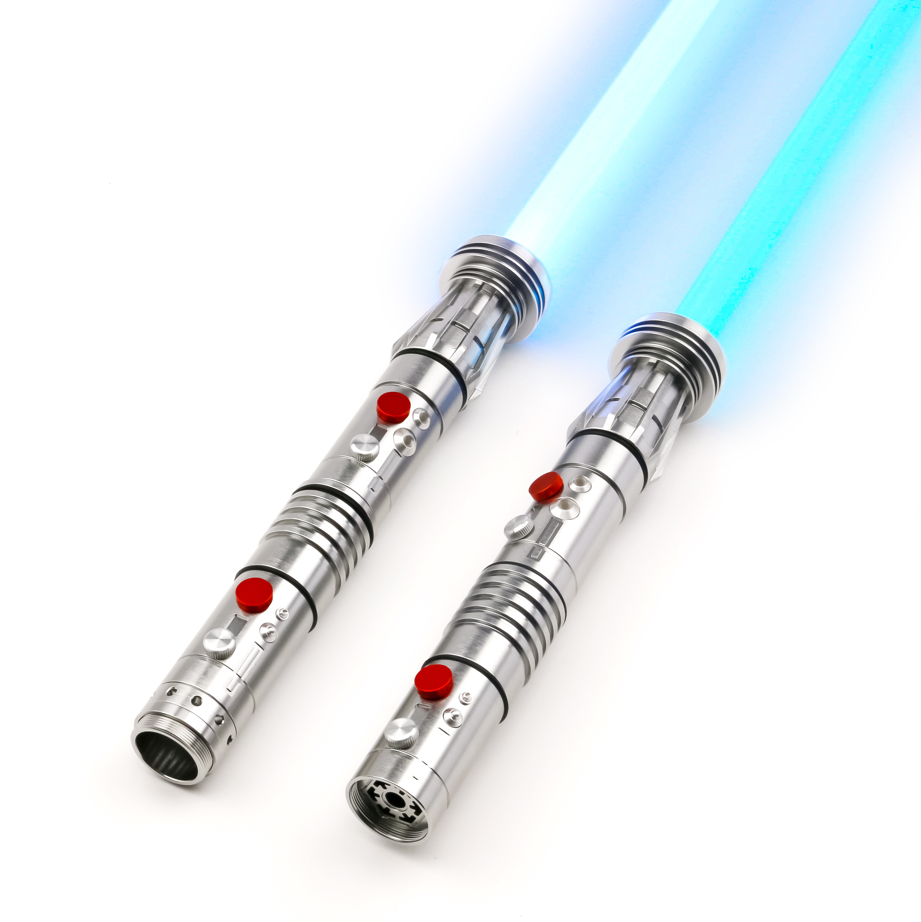 DUPENGDA Darth Maul Sensitive Smooth Swing With Cosplay Color Changing Double Bladed Lightsaber