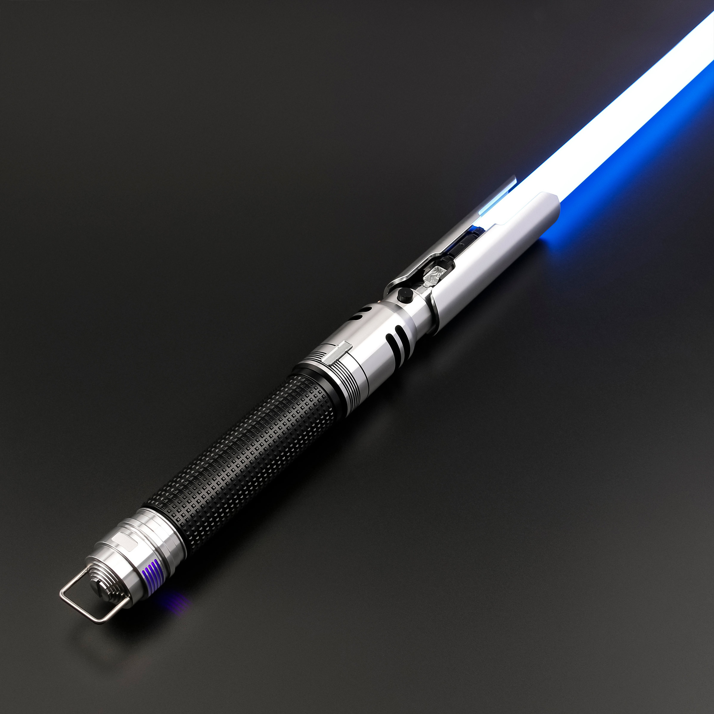 Dupengda Hilt Cal 4 Heavy Dueling Lightsaber Saber Metal with Sound Blaster Lock up Flash on Clash Light Saber of Star The Wars