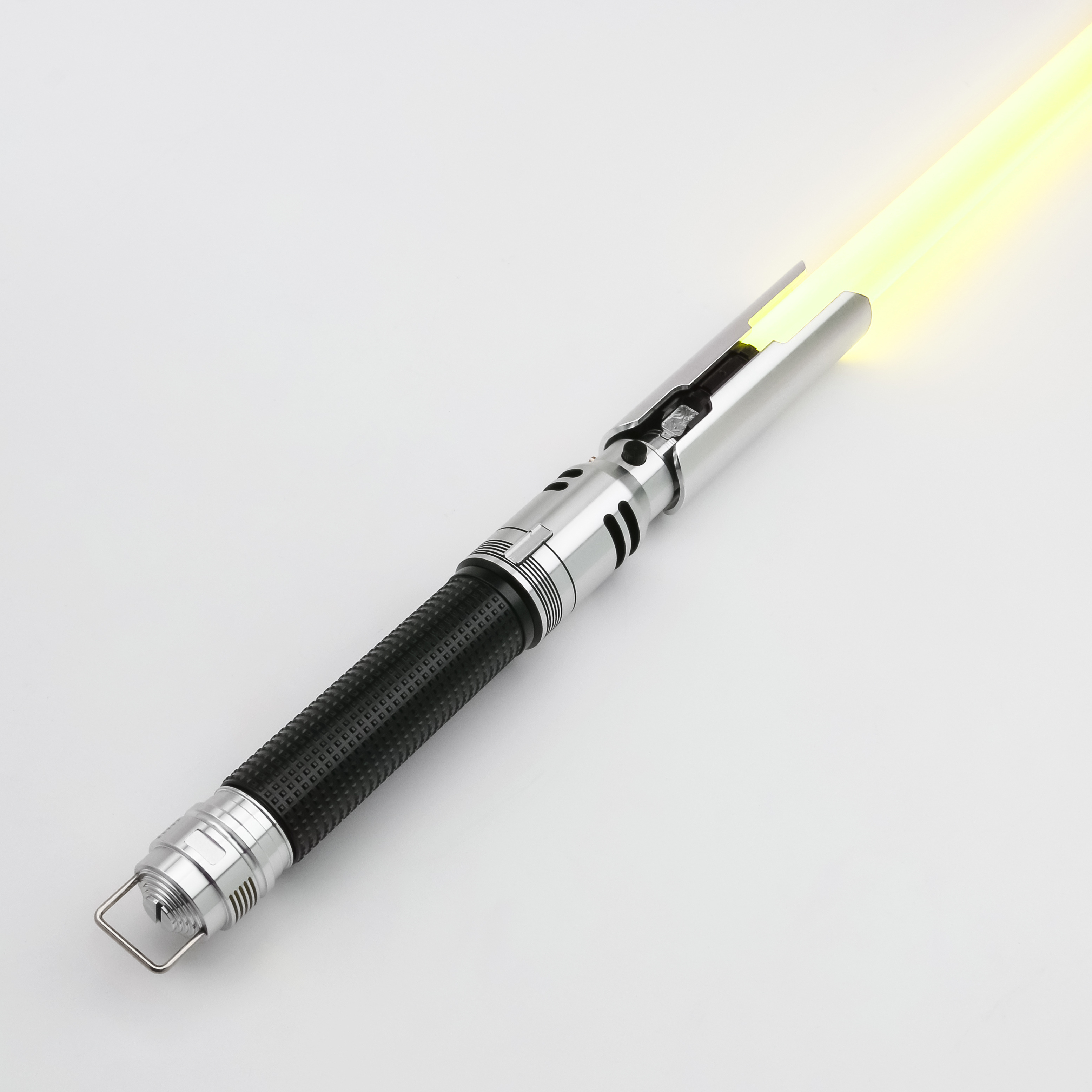 Dupengda Hilt Cal 4 Heavy Dueling Lightsaber Saber Metal with Sound Blaster Lock up Flash on Clash Light Saber of Star The Wars