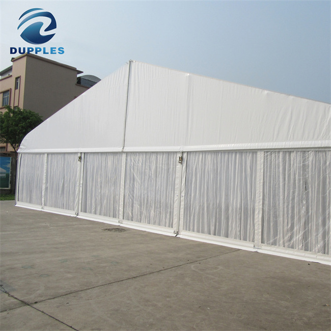 New Product Popular Waterproof Modern Curved Tent Large White Outdoor Wedding Church Party Event Marquee