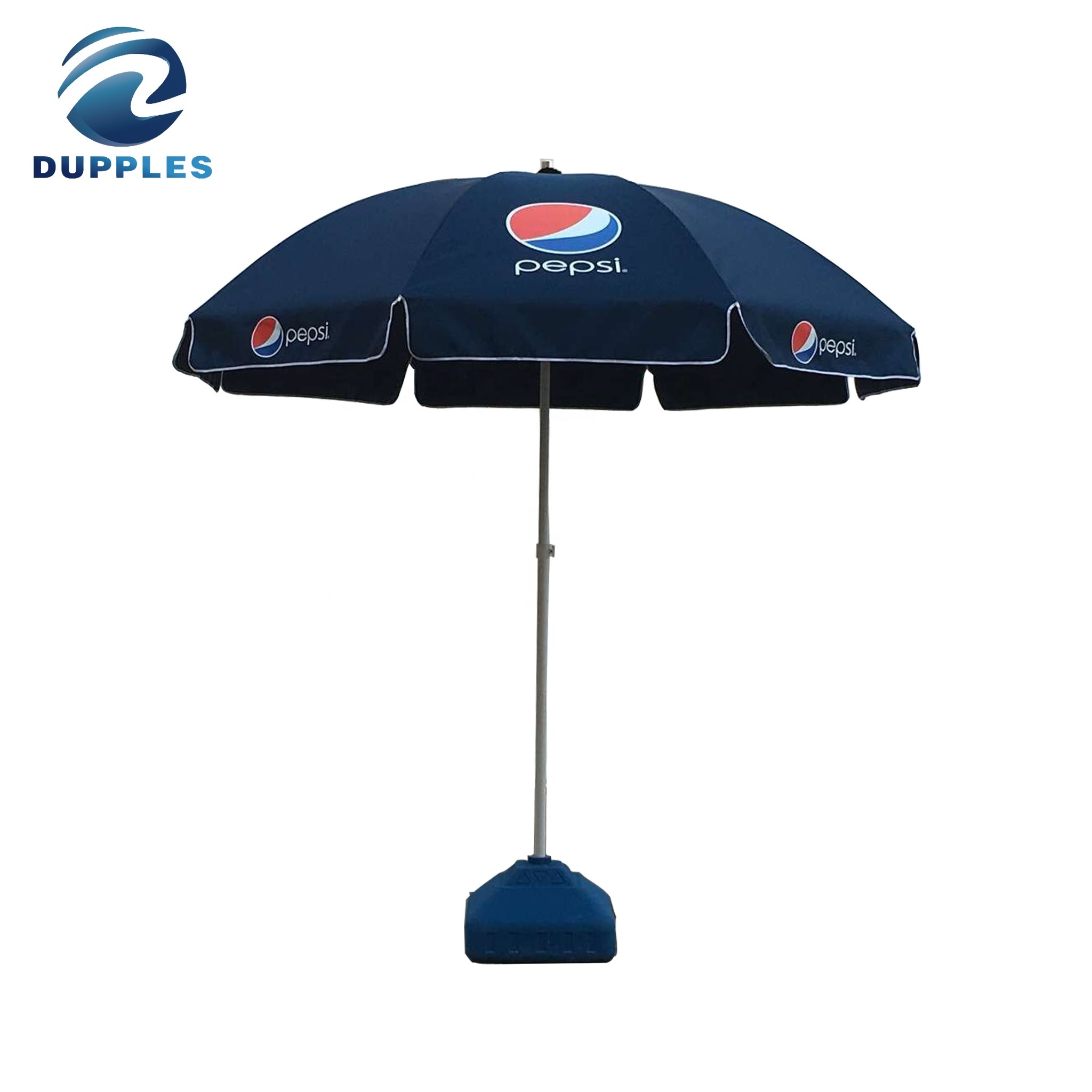 Multi Color Parasol Beach Shade Canopy Outdoor Adjustable Clamp Folding Sunshade Beach Umbrella