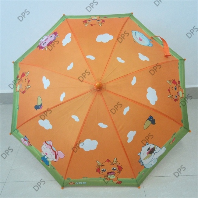 Wholesale Manual Open Rain Umbrella Straight Pole Long Handle Umbrella With Logo