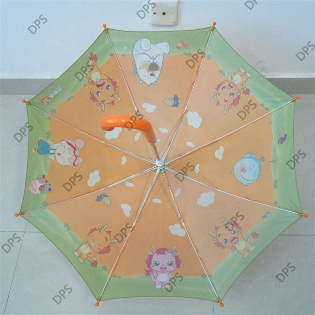 Wholesale Manual Open Rain Umbrella Straight Pole Long Handle Umbrella With Logo