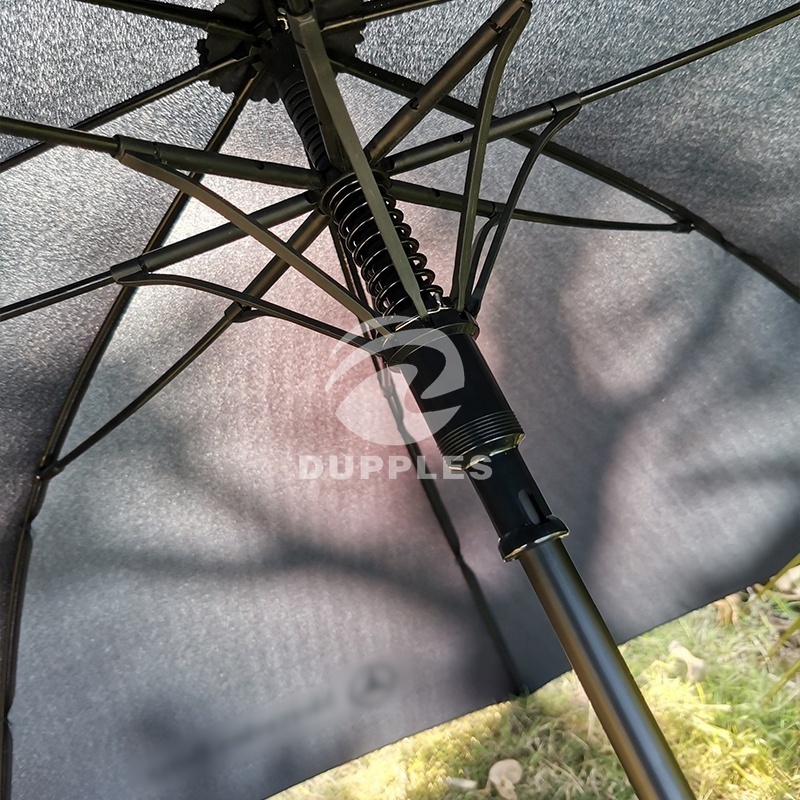 CSU008 Double Layer Manual Close Auto Open Umbrella Big Size Two Folding Sun Rain Windproof Sleeves Modern Design Double Belt