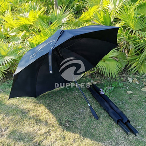 CSU008 Double Layer Manual Close Auto Open Umbrella Big Size Two Folding Sun Rain Windproof Sleeves Modern Design Double Belt