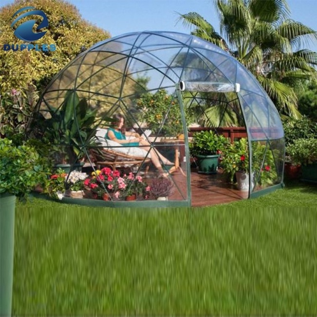 China Supplier Clear Igloo Garden Screen House Dome Tent Transparent PVC Event Dome Tent