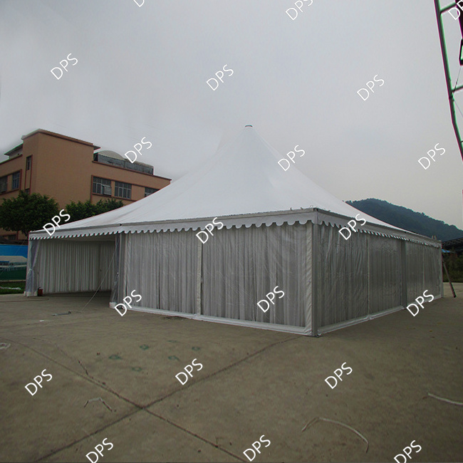 White Outdoor Commercial Heavy Duty Aluminum PVC Party Tent Pagoda Tent