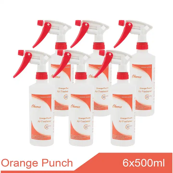 Top Fresh Citrus Orange 500ml Long Lasting Spray Punch Fragrance Air Deodorant Metered Aerosol custom air freshener