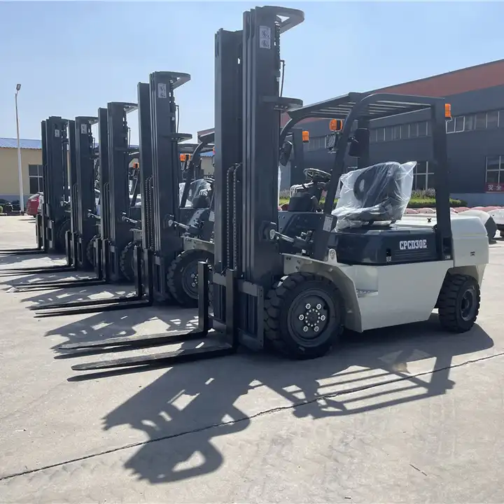 Durabler Counterbalance Heavy Cargo Lift Forklift Diesel Fork Lifts 2 3 5 7 10 15  Ton Rough Terrain Off Road  Diesel Forklift