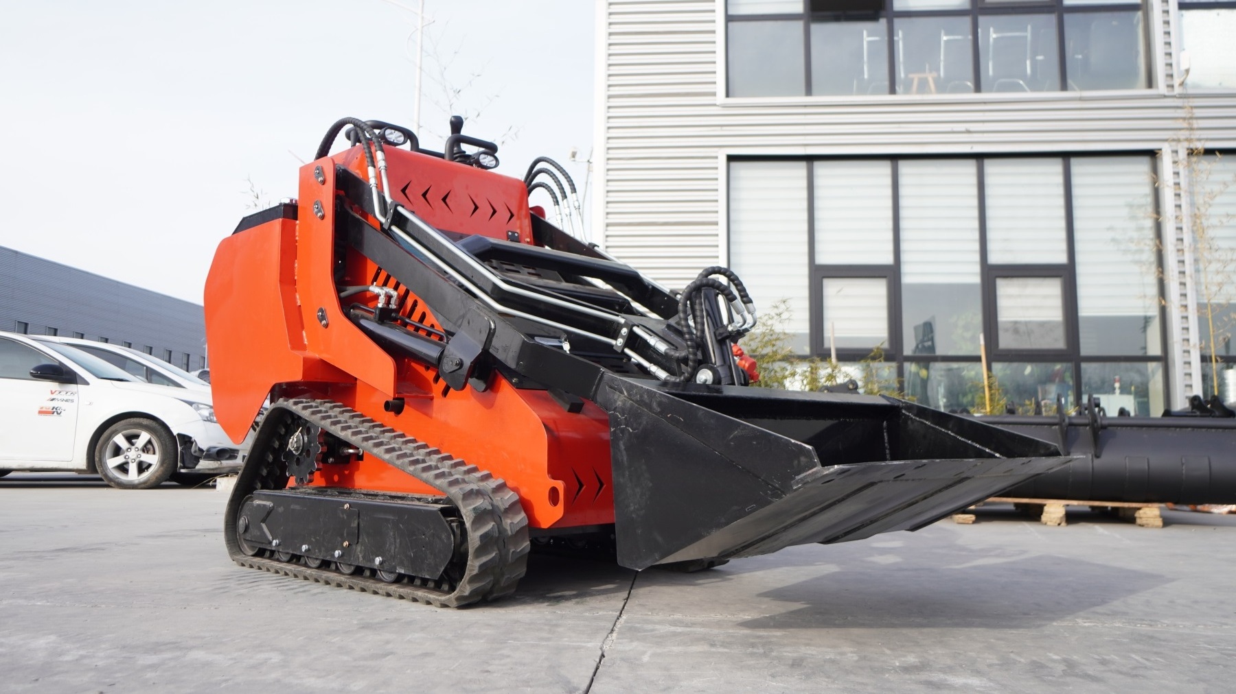 Mini Crawler Compact Skid Steer Loader China High Quality 23hp Mini Skid Steer Loader With Attachment