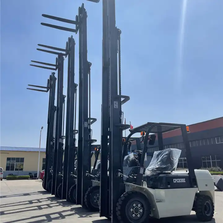 Durabler Counterbalance Heavy Cargo Lift Forklift Diesel Fork Lifts 2 3 5 7 10 15  Ton Rough Terrain Off Road  Diesel Forklift