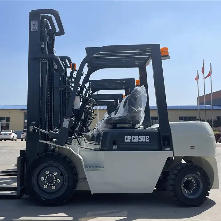 Durabler Counterbalance Heavy Cargo Lift Forklift Diesel Fork Lifts 2 3 5 7 10 15  Ton Rough Terrain Off Road  Diesel Forklift