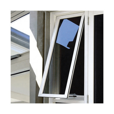 Powder coated German quality hardware finished surface double glazed tempered glass aluminum window manufacturers