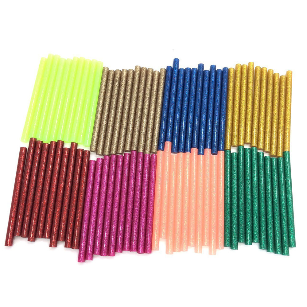 Factory Sale Colorful Diy EVA Silicone Hot Melt Glue Sticks 7mm 11mm And Gun Glue Stick