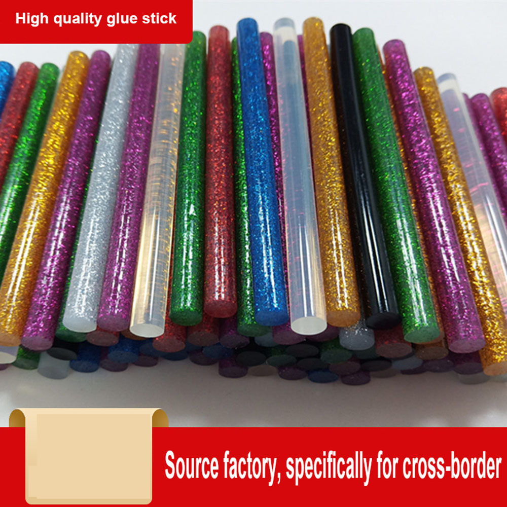 Factory Sale Colorful Diy EVA Silicone Hot Melt Glue Sticks 7mm 11mm And Gun Glue Stick