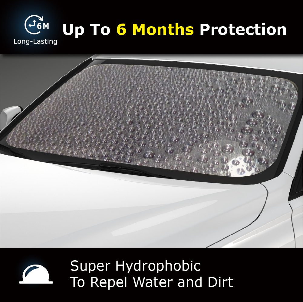 nano liquid spray glass super hydrophobic coating of car windshield