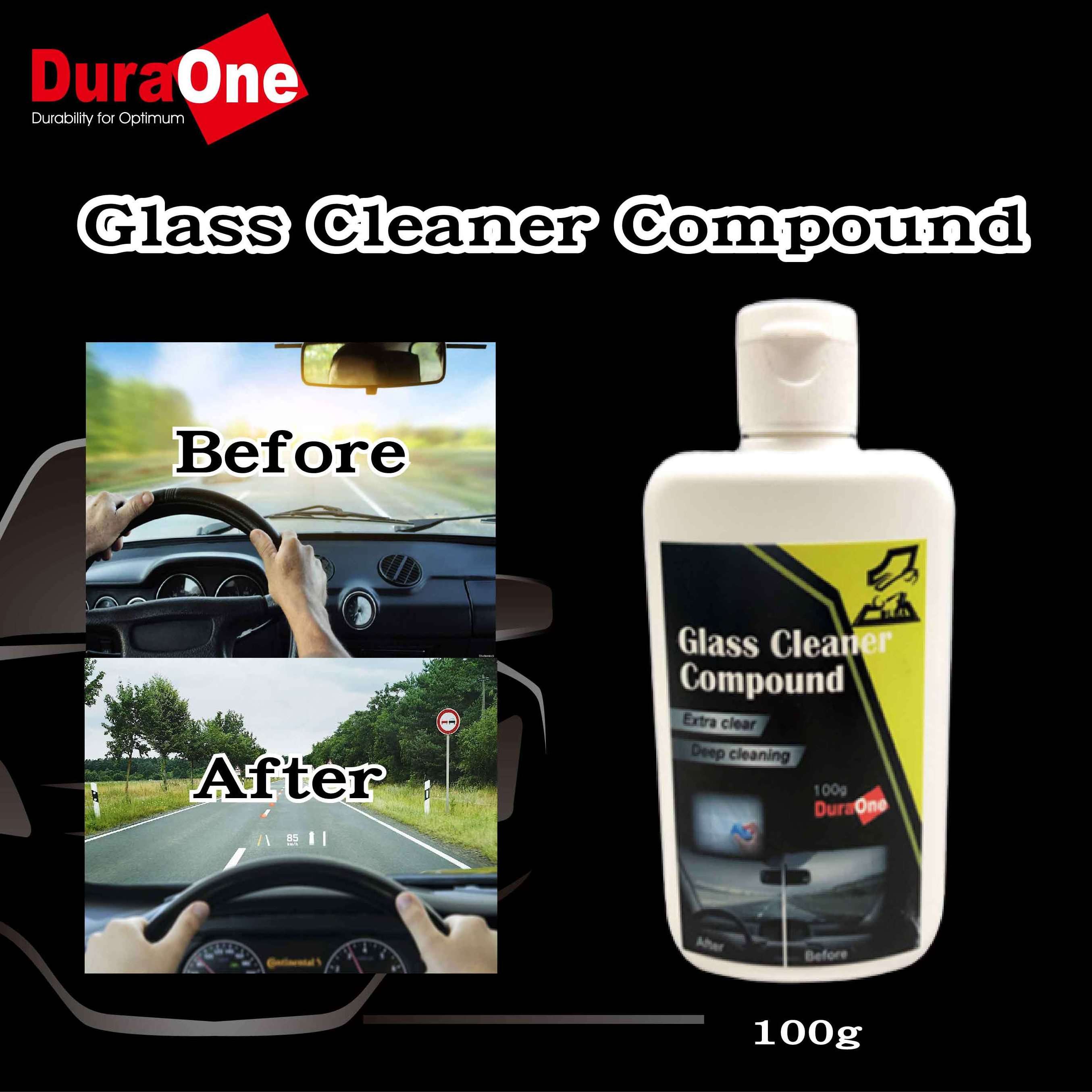 CUSTOM Heavy Duty Glass Polishing Compound Windshield Washing Liquid Cleaner