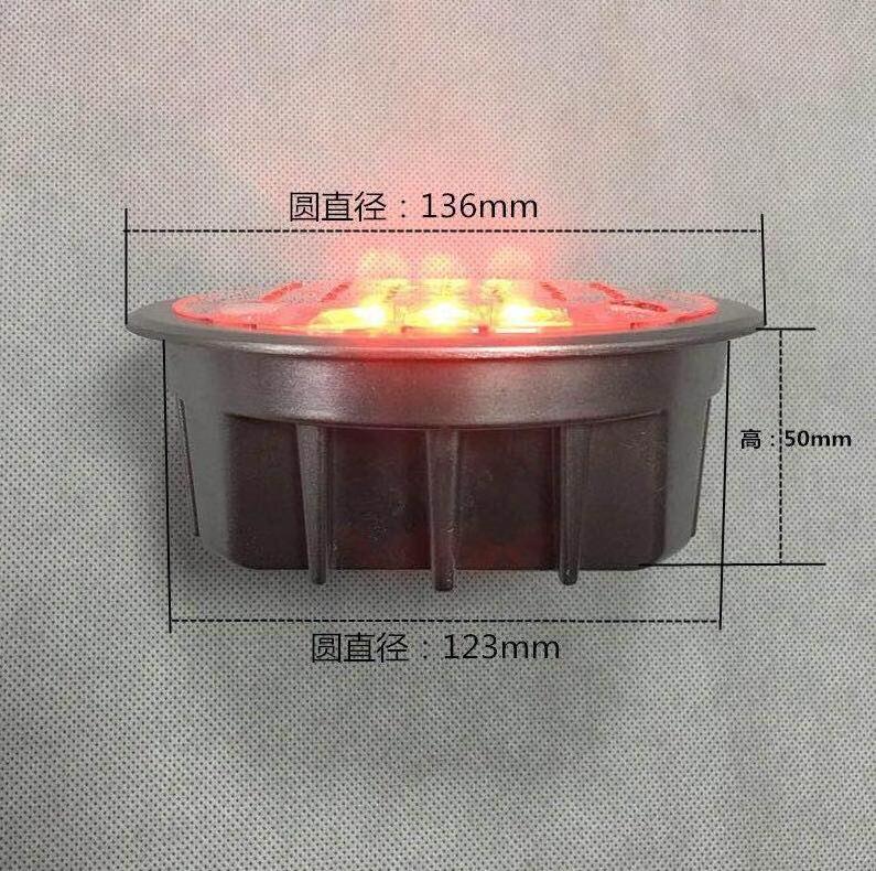 Wholesale Road Traffic Safety Warning Signal Stud Light Reflectors Hi-Pressure Casting Aluminum Solar Road Stud s