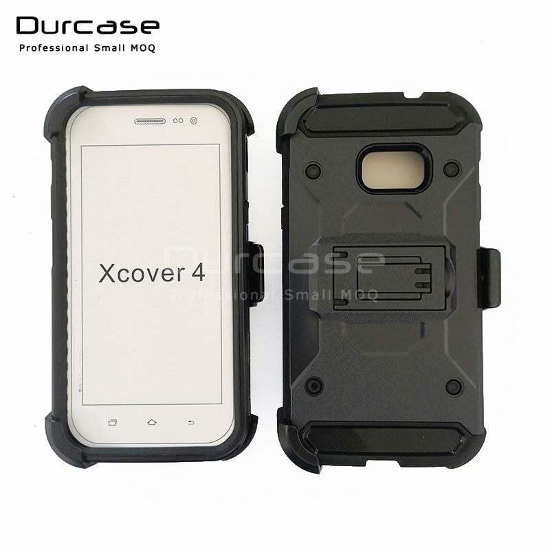 3 In 1 Belt Clip Holster Case For Samsung Galaxy Xcover 4 G390F Xcover Pro Xcover 4S Phone Cases With Kickstand