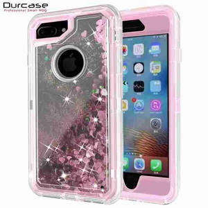 3 in 1 Shockproof Glitter Water Liquid Quicksand Cell Phone Case Cover With Clip For iPhone 14 Phone Case