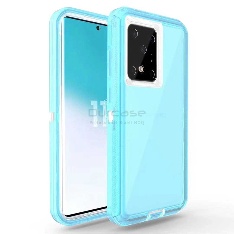 Transparent Hard Backplane Case Cover Protective For Samsung Galaxy S24 Plus S24 Ultra Absorption Slim Fit Premium Bumper Cover