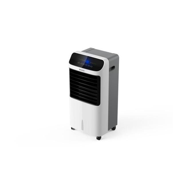 Big volume water tank 2 in 1 cooling and heating portable humidifier air conditioner air cooler with universal wheel