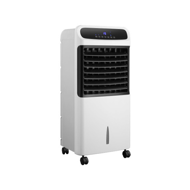 Big volume water tank 2 in 1 cooling and heating portable humidifier air conditioner air cooler with universal wheel